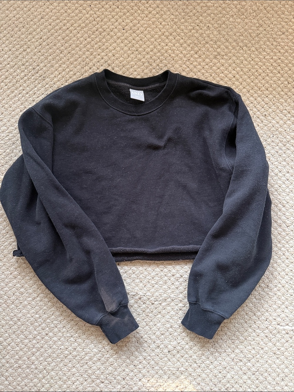 TNA Cozy Sweatfleece Perfect Crew
Cropped Sweatshirt